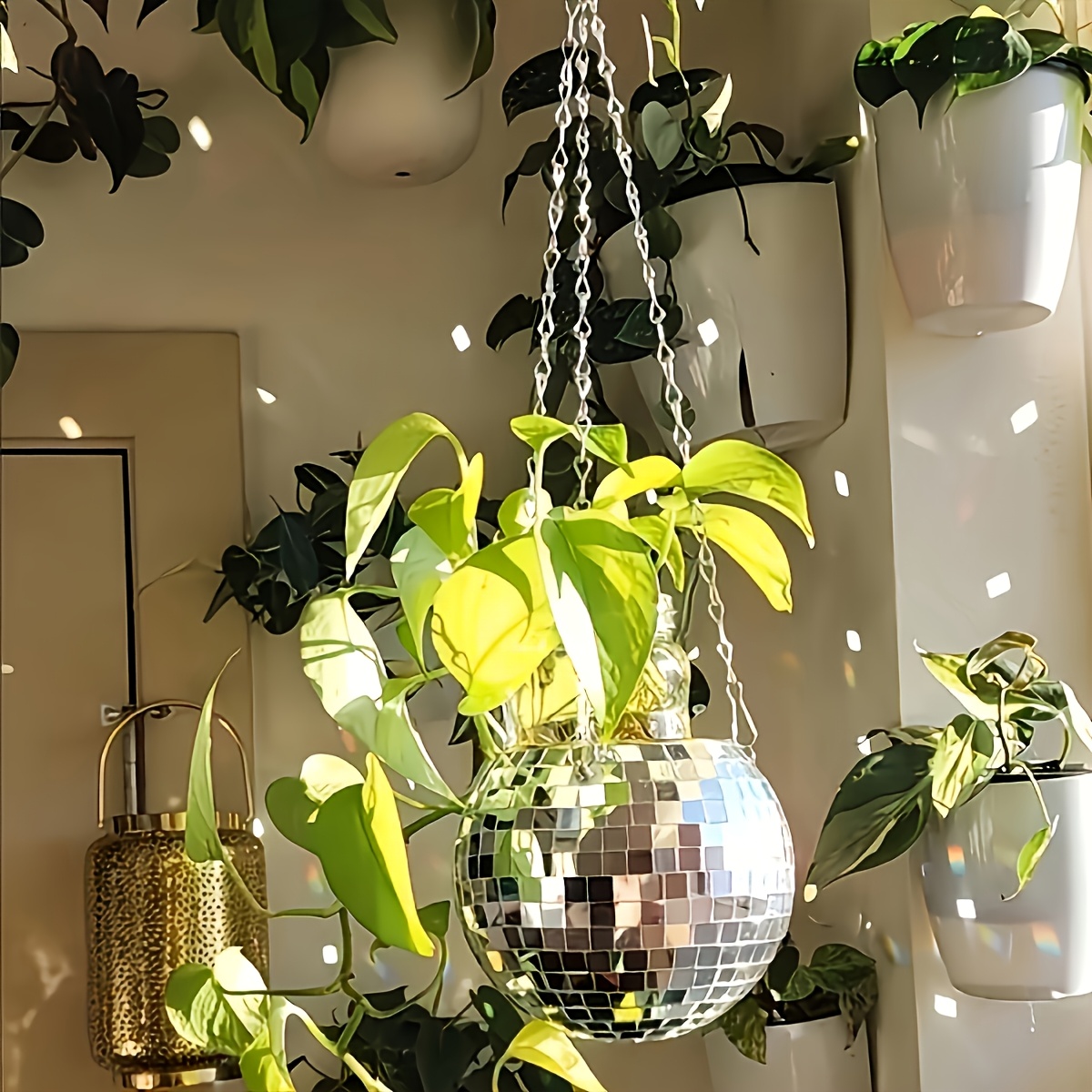 Plant Parents - Vaso a sfera a specchio da
