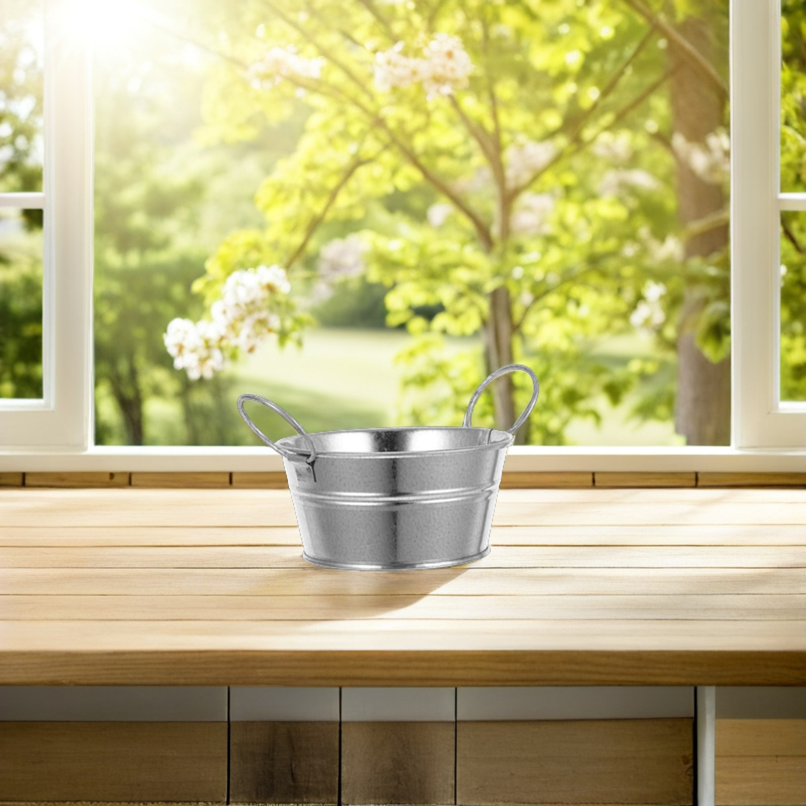 4 Secchielli Piccoli Zincati,  - Succulent Arrangement Mini recensione e prezzo