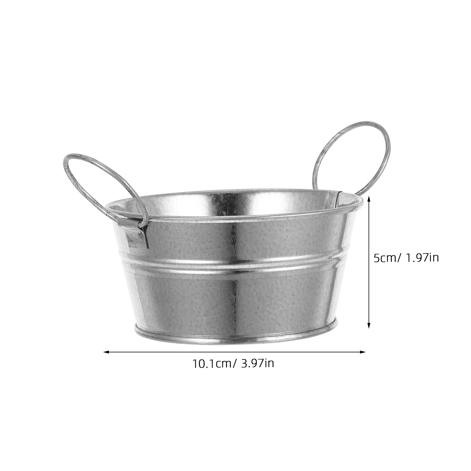 4 Secchielli Piccoli Zincati,  - Succulent Arrangement Mini recensione e prezzo