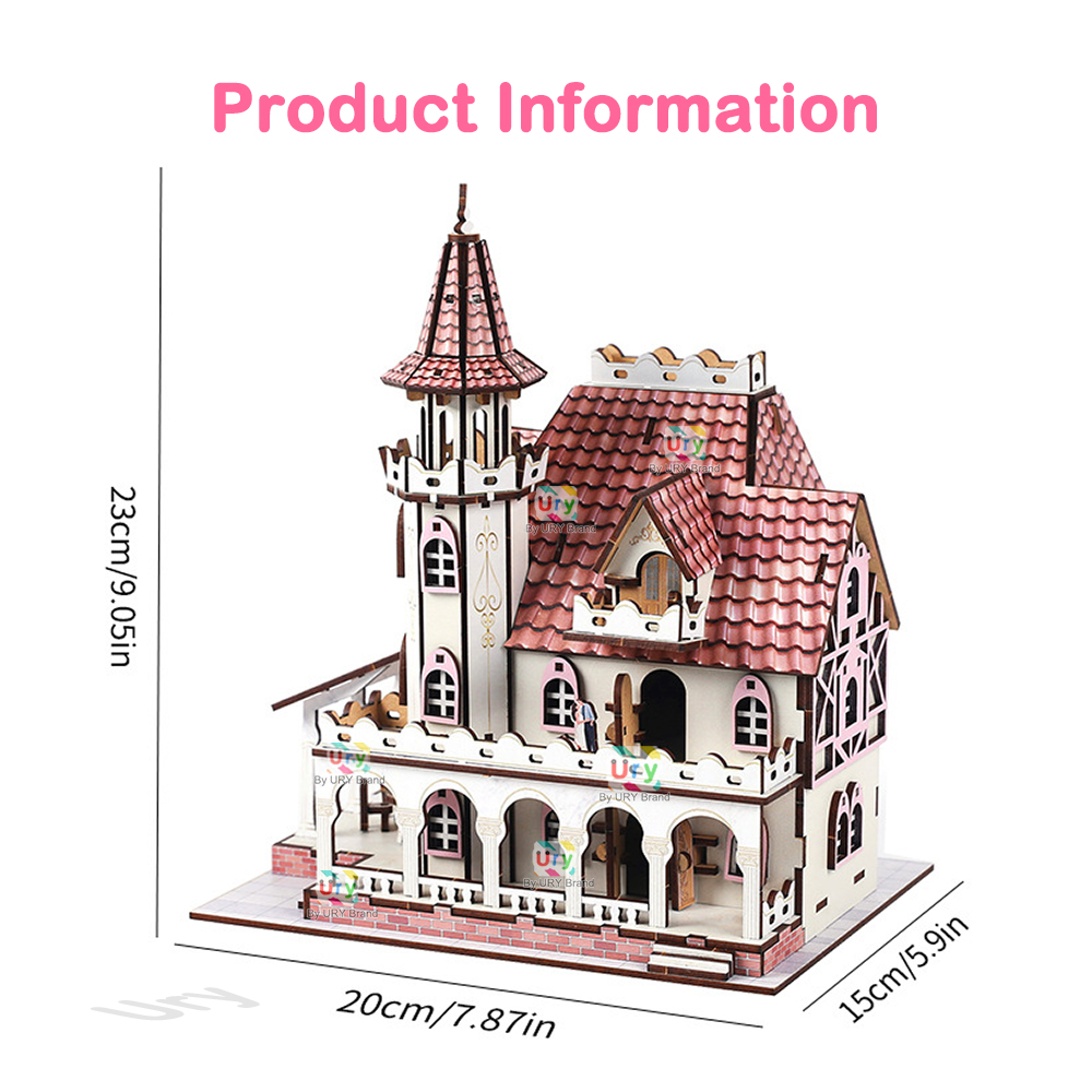 URY Puzzle 3D in Legno Castell - Philodendron Pink Princess recensione e prezzo