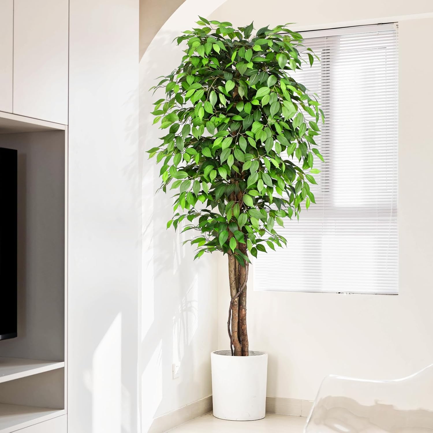 Albero di Ficus Artificiale Re - Fiddle Leaf Fig recensione e prezzo
