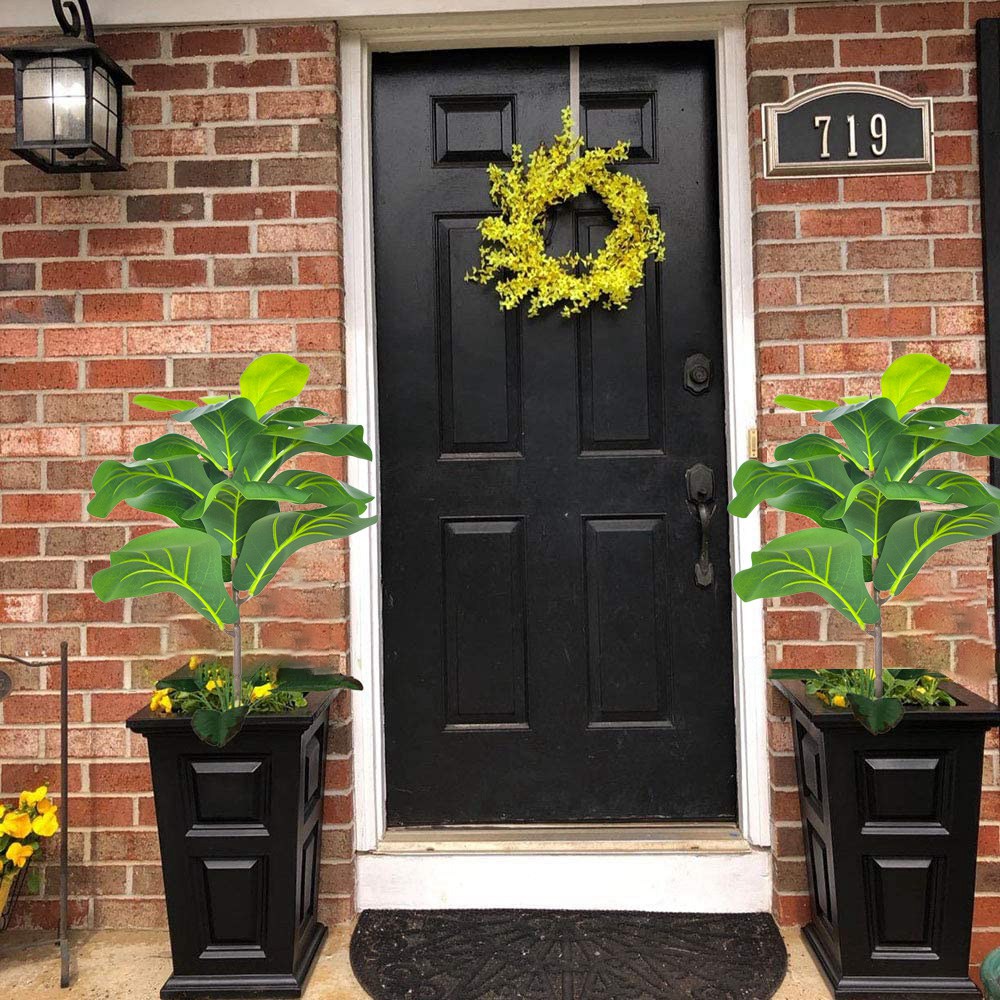 AB33-2 pezzi albero di fico ar - Fiddle Leaf Fig recensione e prezzo
